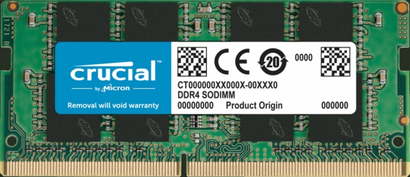 Оперативная память SO-DIMM Crucial DDR4 8GB 3200MHz (CT8G4SFRA32A)