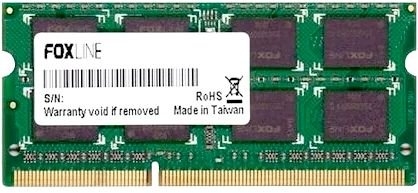 Оперативная память SO-DIMM Foxline DDR4 8Gb 3200MHz (FL3200D4S22-8G)