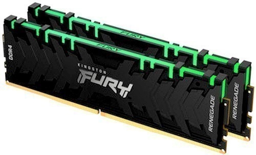 Оперативная память Kingston Fury Renegade RGB DDR4 16Gb (2x8Gb) 3200MHz (KF432C16RBAK2/16)