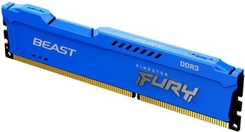 Оперативная память Kingston Fury Beast Blue DDR3 4Gb 1600MHz (KF316C10B/4)
