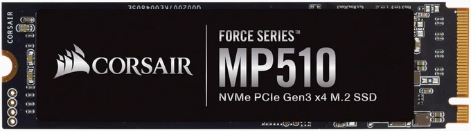 SSD накопитель M.2 CORSAIR Force MP510 4TB (CSSD-F4000GBMP510)