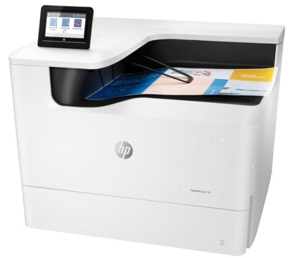 HP PageWide Color 755dn (A3, 600dpi, 35(up to 55)ppm, Duplex, 1,5 Gb,2trays 100+550, USB/GigEth/WiFi, 1y war, pigment ink, replace Y3Z46B)
