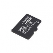 Micro SecureDigital 16Gb Kingston SDCIT/16GB {MicroSDHC Class 10, U1 Industrial, SD adapter}