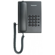 Телефон Panasonic KX-TS2350RUT (темно-серый)