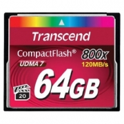 Флеш-накопитель Transcend 64GB CompactFlash 800X
