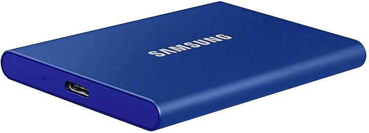 Внешний SSD накопитель Samsung T7 Touch 1Tb, синий (MU-PC1T0H/WW)
