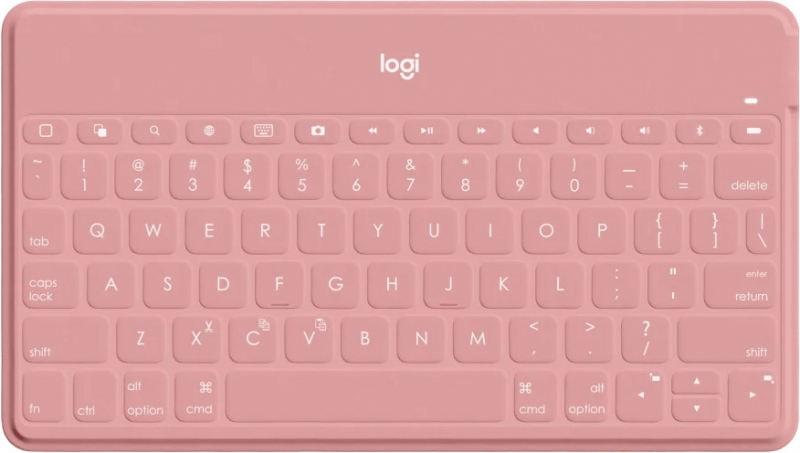 Клавиатура Logitech KEYS-TO-GO, розовая (920-010122)