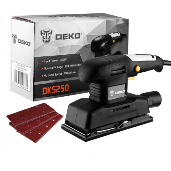 Виброшлифовальная машина Deko DKS250 (063-4199)