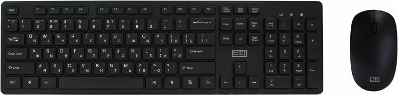 Беспроводной набор клавиатура + мышь STM 303SW black