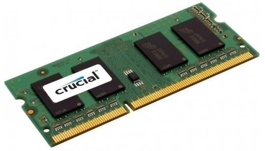 Crucial DDR3 SODIMM 8GB CT102464BF160B PC3-12800, 1600MHz, 1.35V