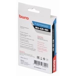 Устройство чтения карт памяти Buro BU-CR-151, черный