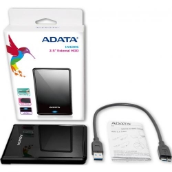 Внешний жесткий диск ADATA HV620 Slim 4TB, черный [AHV620S-4TU31-CBK]
