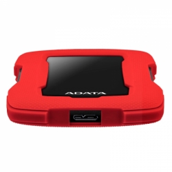 Внешний жесткий диск ADATA HD330 1Tb, красный (AHD330-1TU31-CRD)