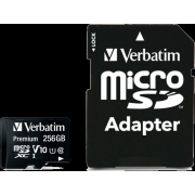 Карта памяти MicroSDXC Verbatim 256GB (44087)