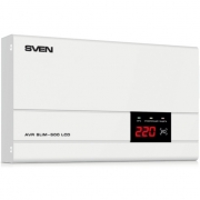 Стабилизатор напряжения SVEN AVR SLIM -500 LCD (SV-012809)