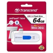 Transcend 64GB JetFlash 790 (White) USB 3.0