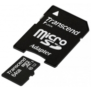 Transcend 64GB microSDXC Class 10 UHS-I 400x (Premium)