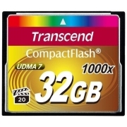 Карта памяти Transcend 32GB CompactFlash (TS32GCF1000)