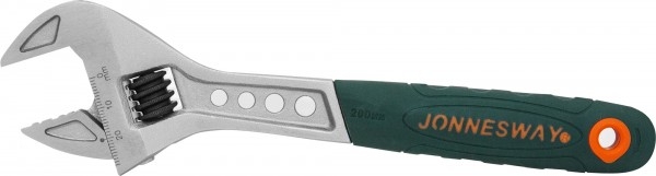 Ключ разводной Jonnesway W27AT8 (0-24 мм, L-200 мм)