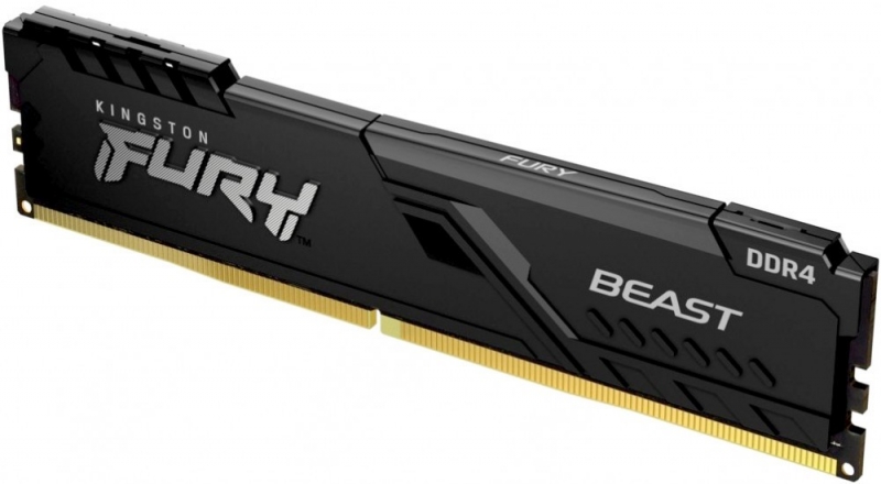 Оперативная память Kingston Fury Beast DDR4 16Gb 3200MHz (KF432C16BB1/16)