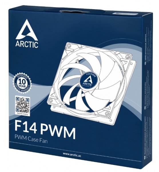Вентилятор для корпуса Arctic Cooling F14 PWM 140 mm (ACFAN00078A)