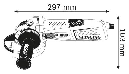 Углошлифмашина Bosch GWS 13-125 CIE 0.601.794.0R2