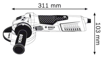 Углошлифовальная машина Bosch GWS 17-150 CI Professional 0.601.798.0R6