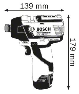 Аккумуляторный импульсный гайковерт Bosch GDR 10,8 V-EC 0.601.9E0.002