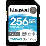 Карта памяти SDXC Kingston Canvas Go Plus 256Gb (SDG3/256GB)
