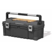 Ящик для инструментов Keter Toolbox 26, черный (17181010)