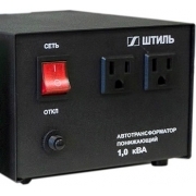 Автотрансформатор 1.0 кВА, в черном корпусе Штиль АТ 220/120-1,0-50 ч/к
