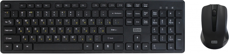 Беспроводной набор клавиатура + мышь STM 305SW  black
