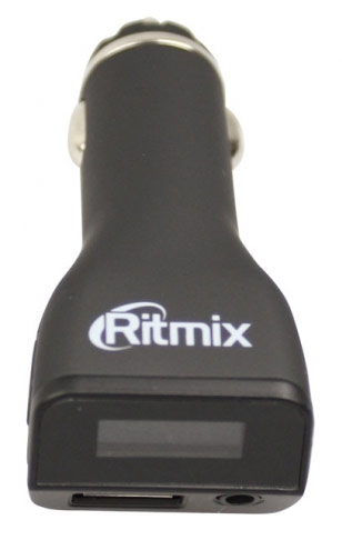 FM-трансмиттер Ritmix FMT-A740, черный
