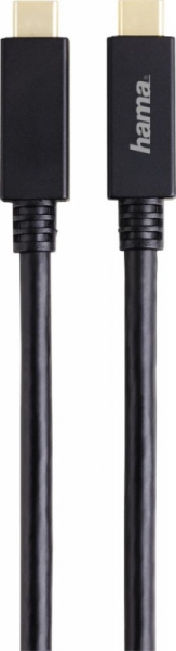 Кабель Hama Gen2 E-Marker 135714 USB Type-C (m) USB Type-C (m) 1м черный