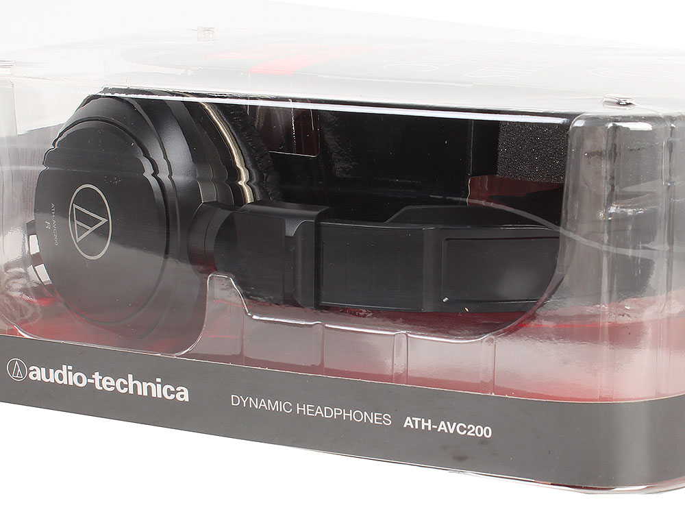 Наушники Audio-Technica ATH-AVC200 черный 15118391
