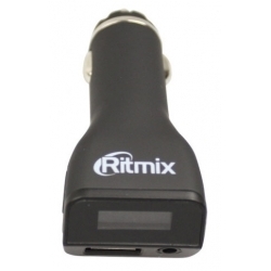 FM-трансмиттер Ritmix FMT-A740, черный