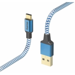 Кабель Hama 00178295 USB Type-C (m) USB 2.0 (m) 1.5м синий