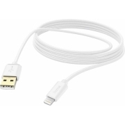Кабель Hama 00187207 Lightning USB 2.0 (m) 3м белый