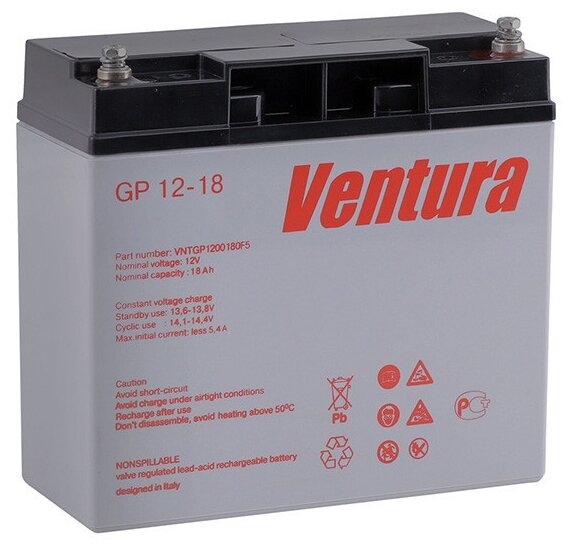 Аккумуляторная батарея Ventura GP 12-18 18 А·ч