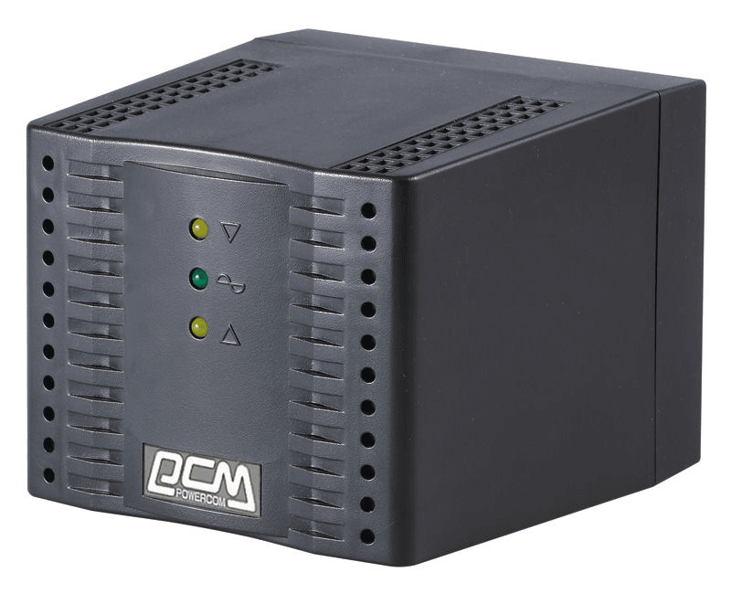 Стабилизатор напряжения Powercom TCA-2000, черный