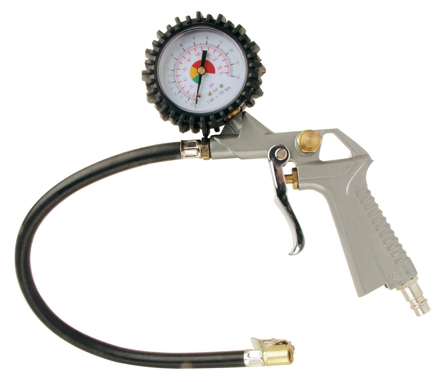 Пистолет для накачки шин Abac с манометром; рапид 756532M
