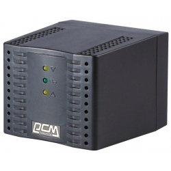 Стабилизатор напряжения Powercom TCA-3000 1500Вт 3000ВА, черный