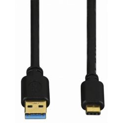 Кабель Hama 00135736 USB Type-C (m) USB 3.1 A(m) 1.8м черный