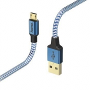 Кабель Hama 00178289 microUSB В (m) USB A (m) 1.5м синий