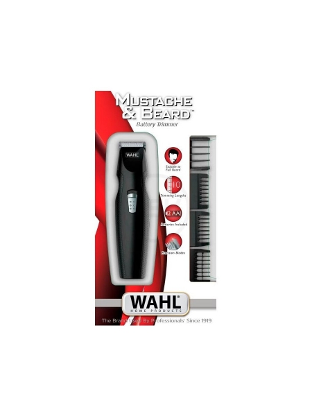 Триммер Wahl Mustache&Beard Battery Trimmer, черный (5606-508)