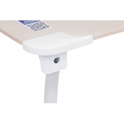 STM Laptop Table NT1 Wood/White(520X292 mm, MDF, Al)