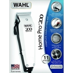 Машинка для стрижки Wahl Home Pro 200 clipper, белый/черный (9247-1116)