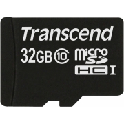 Transcend 32GB microSDHC Card Class 10 (SD 2.0) no adapter