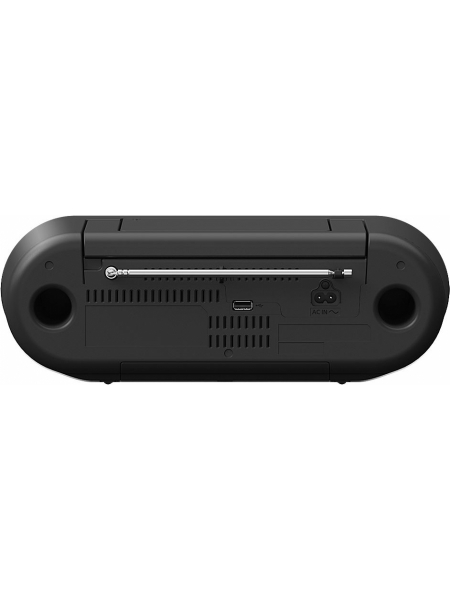 Аудиомагнитола Panasonic RX-D550GS-K черный 20Вт/CD/CDRW/MP3/FM(dig)/USB