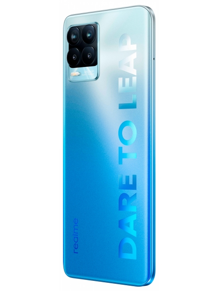 Смартфон Realme 8 Pro 128Gb 6Gb синий моноблок 3G 4G 2Sim 6.4